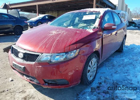 2010 Kia Forte Ex из США, поврежденный, VIN KNAFU4A27A5133698